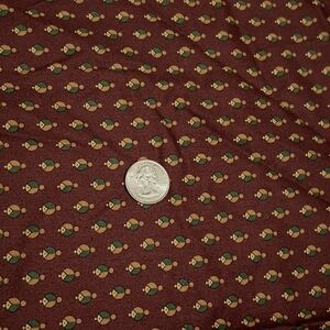 3/$15 .32yd Caswell County A-7680-RN Andover Fabrics Jo Morton Burgundy